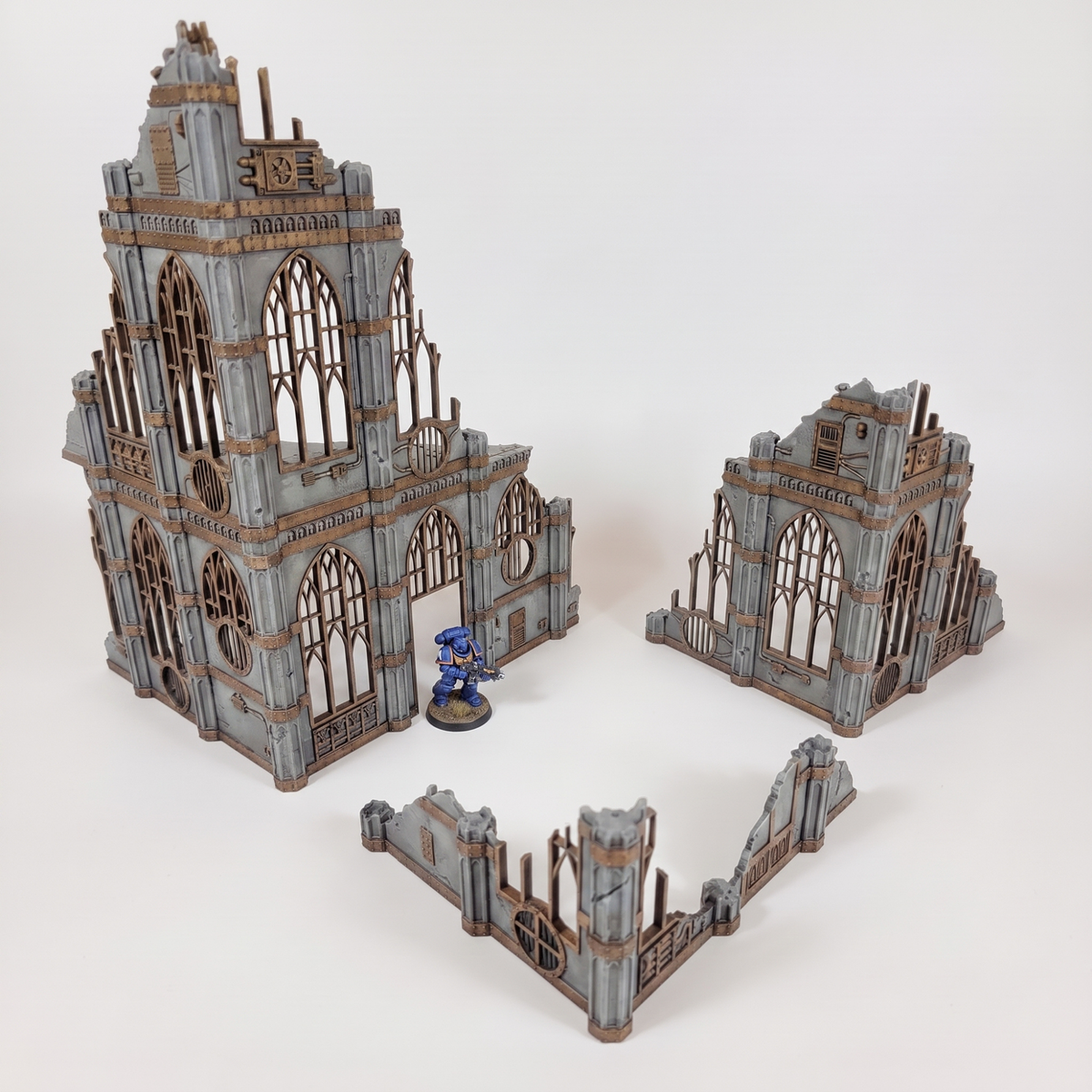 Imperial Library Gothic Sector - Wargaming Terrain 28mm Ruins