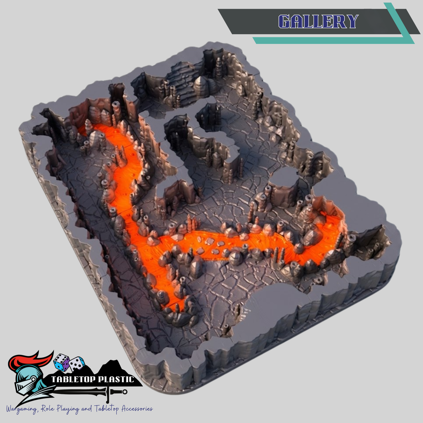 Shardpeak Lava Cavern Terrain Tiles