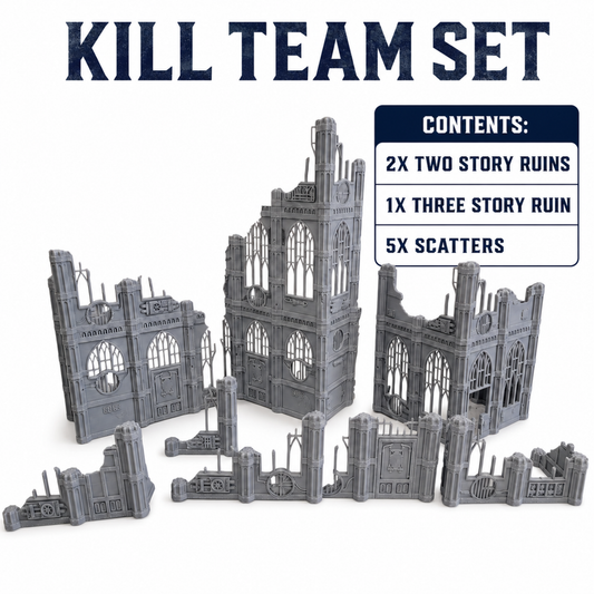 Gothic Sector Skirmish Ruins - Wargaming Terrain 28mm Ruins