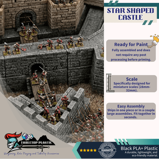 Stonegaurd Reach Star Fort Terrain