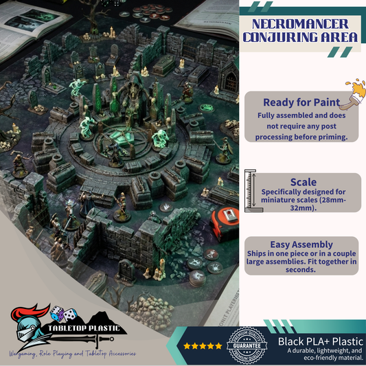 Graveshade Necromancer Conjuring Area