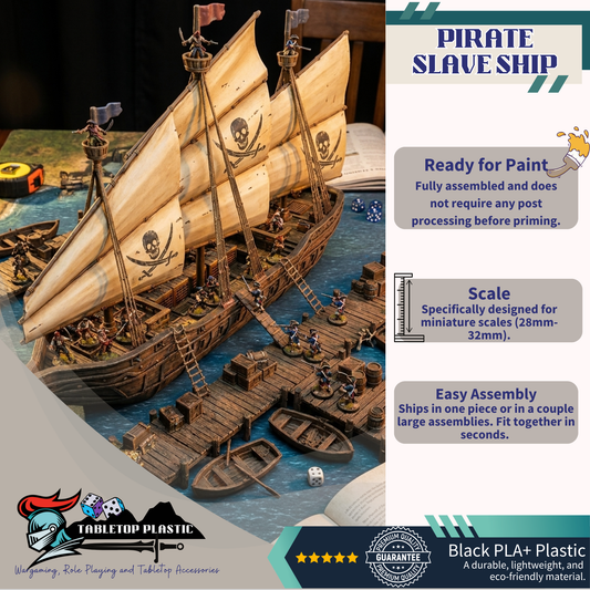 Dreadtide Reach Pirate Slave Ship