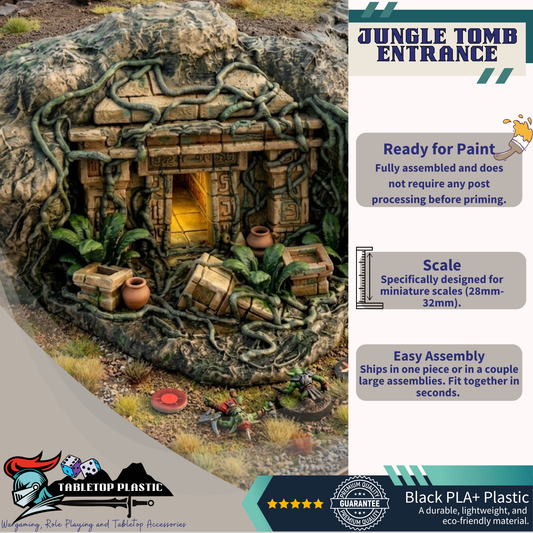 Lost Temple Entrance & Ruined Shrine