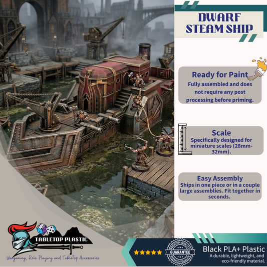 Karak Varnok Dwarf Steam Ship