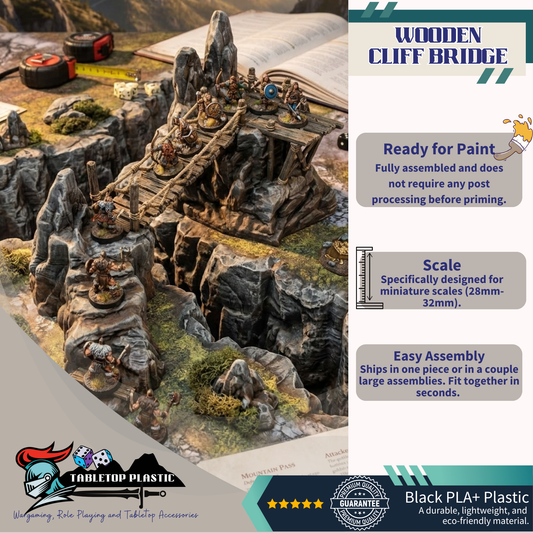 Stormbarrow Wooden Cliff Bridge