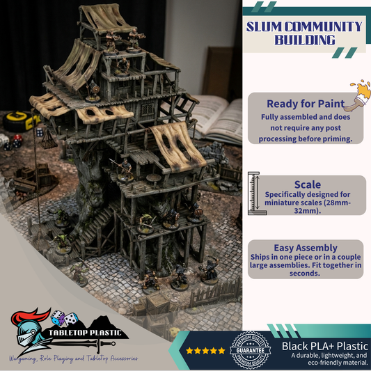 Accursed City Slum Community Building