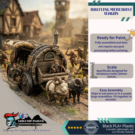 Westreach - Halfling Merchant Wagon