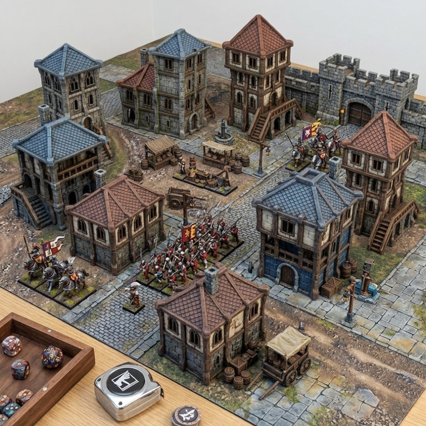 Reikmark Medieval City Houses