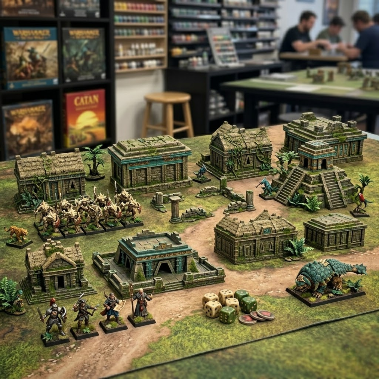Xhotl Basin Modular Inca Village
