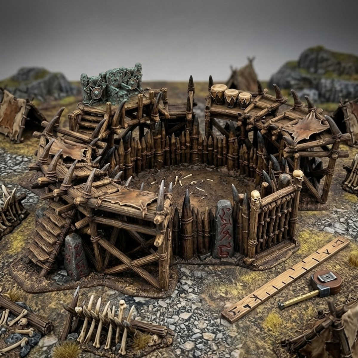 Aeterna Barbarian Fighting Pit