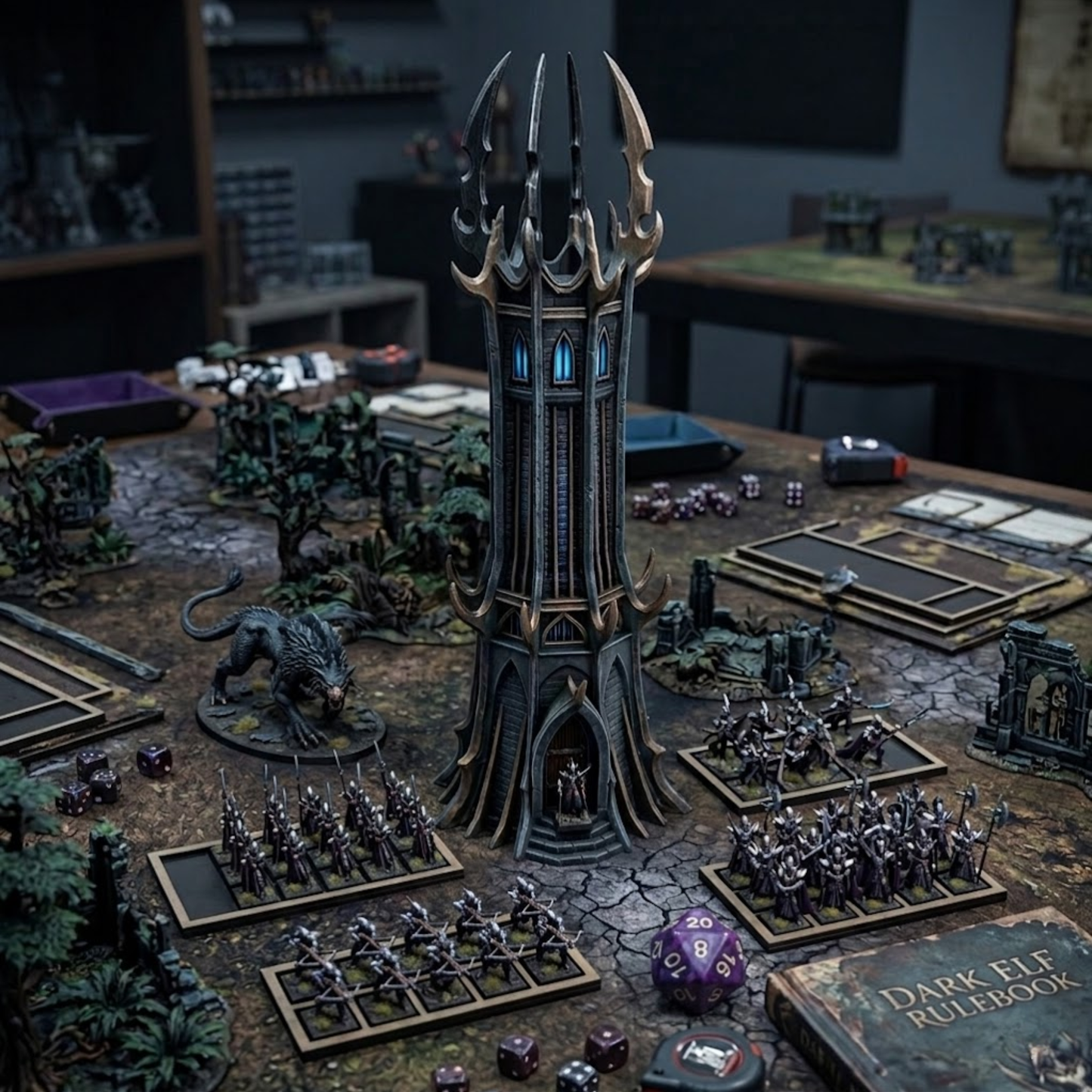 Nagryth Spirelands Dark Elf Tower