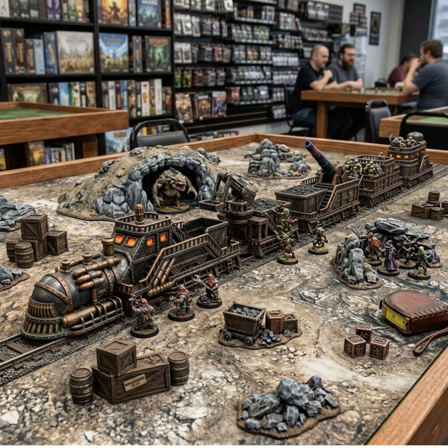 Karak Varnok Dwarf Steam Train