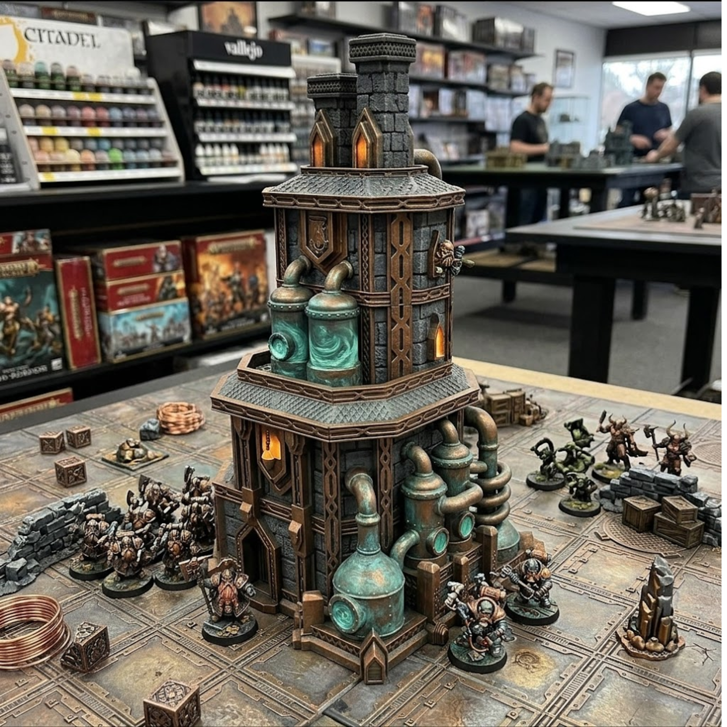 Karak Varnok Dwarf Alchemist Shop