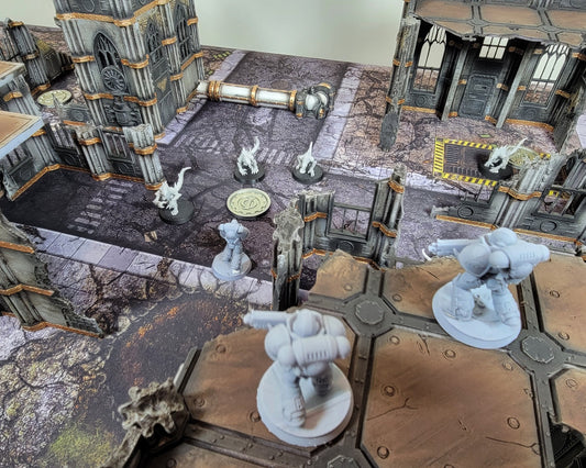 Kill Team 40k Terrain Set: Sector Imperialis Themed, Everything you need to create fun and dynamic Kill Team setups for you wargames.