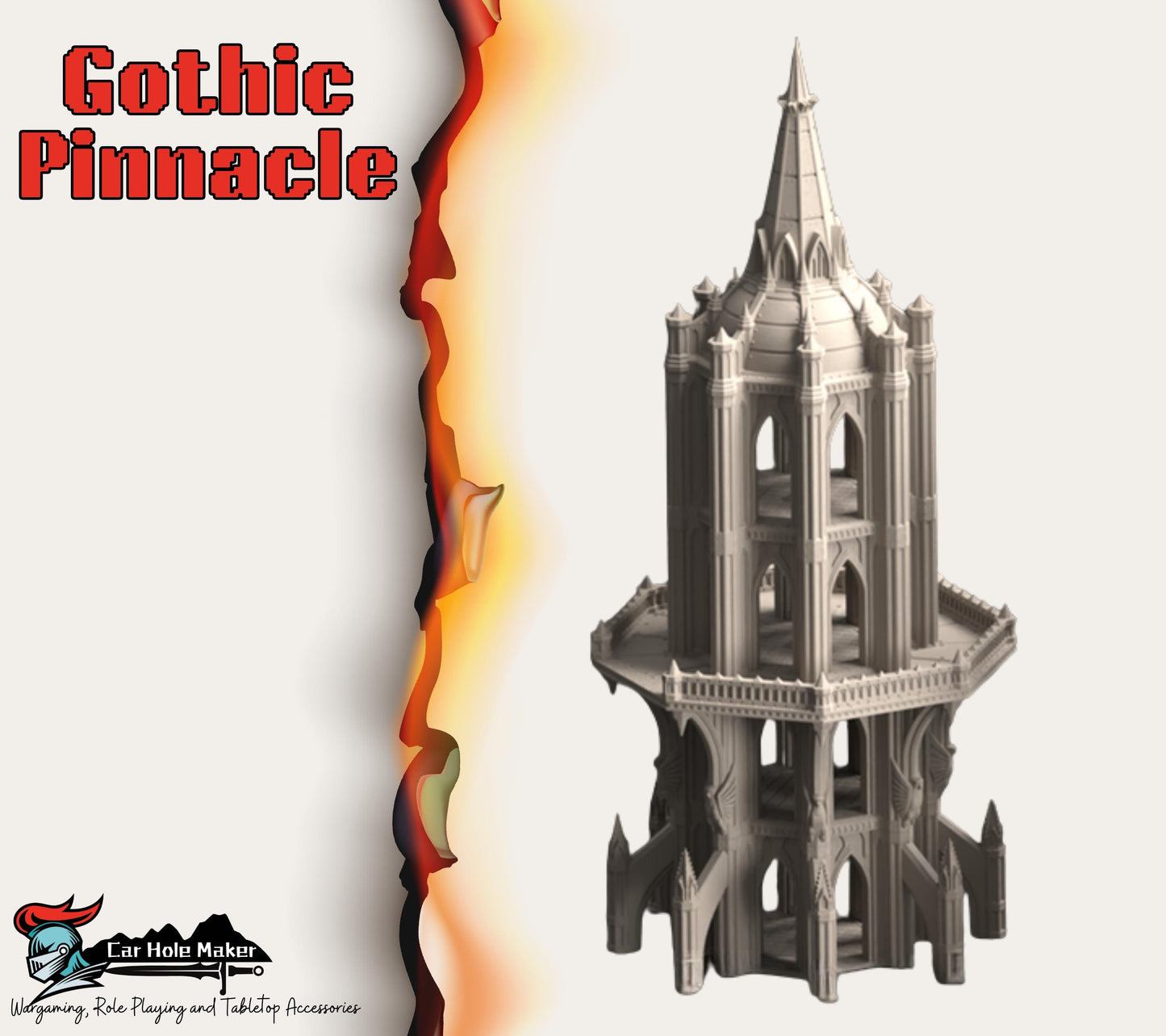 Vertex Tertius: Hive Crossroad – Modular Gothic Skybridge Terrain for 28mm-32mm Wargames & Grimdark Battles