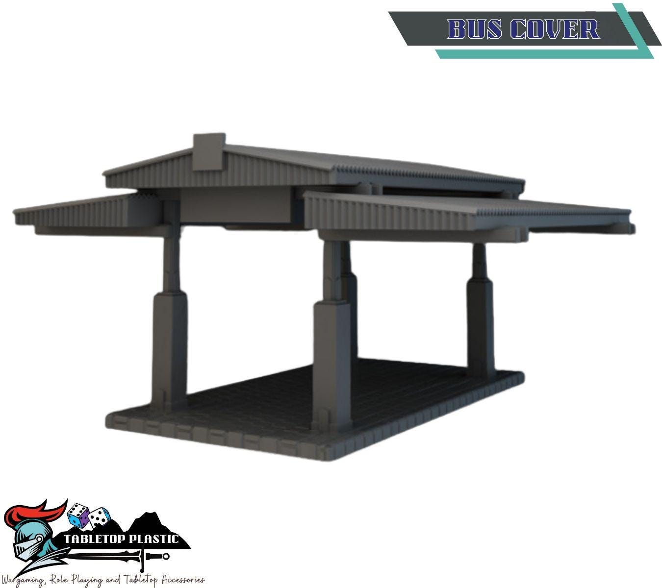 Ashfall City Ruins Terrain Set: 28-32mm Modern Urban Wargaming