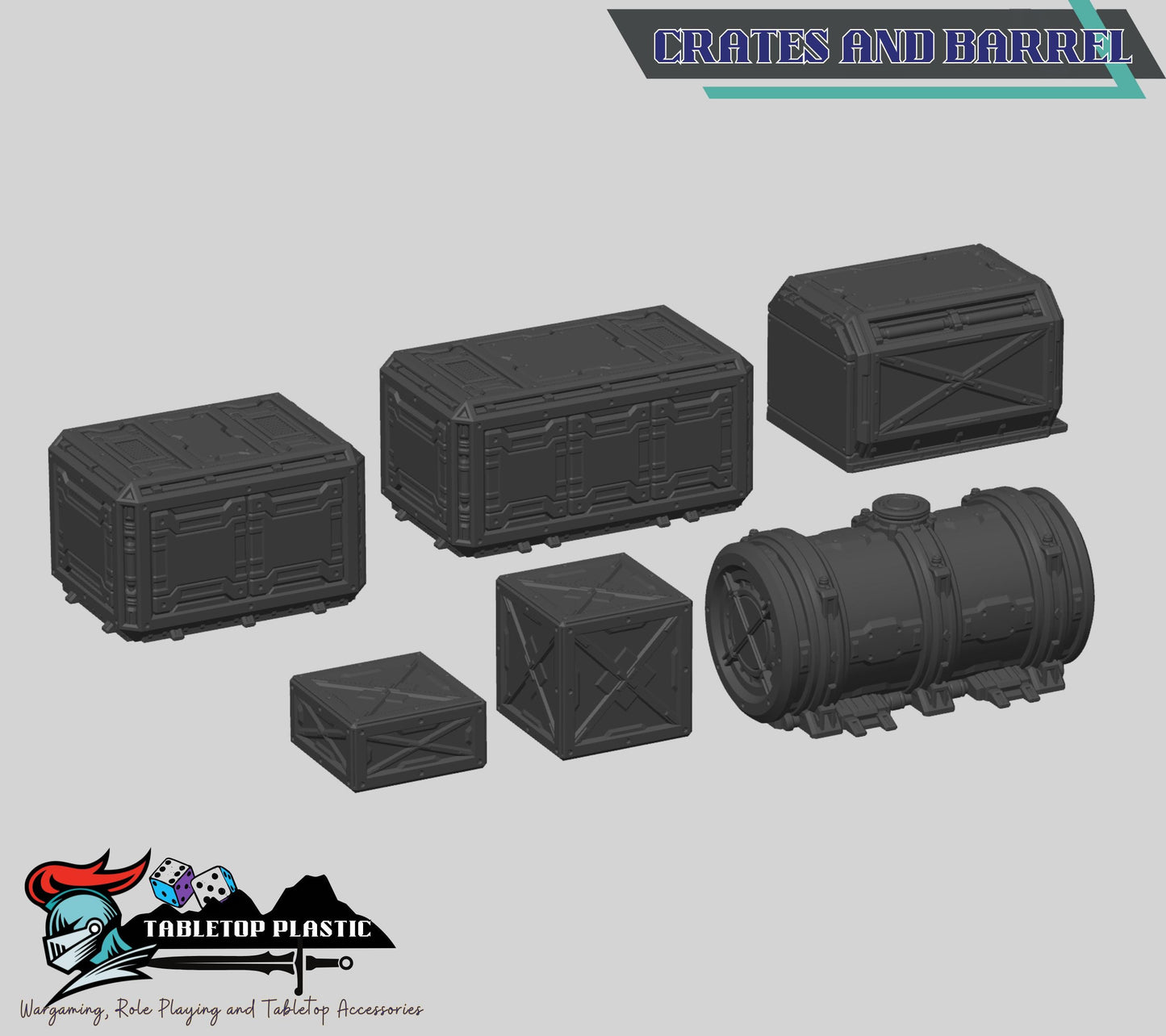 Battle Trucks 28–32mm Terrain: Intact, Cargo & Wrecked Sci‑Fi Trucks