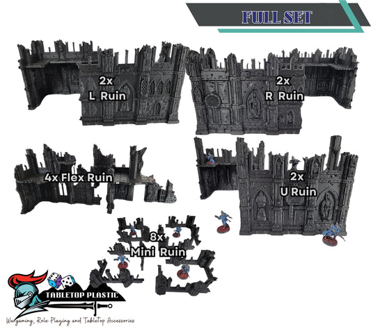 10th Edition GW Terrain: Tabletop Wargame Scenery - Chapter Approved Tournament Ready