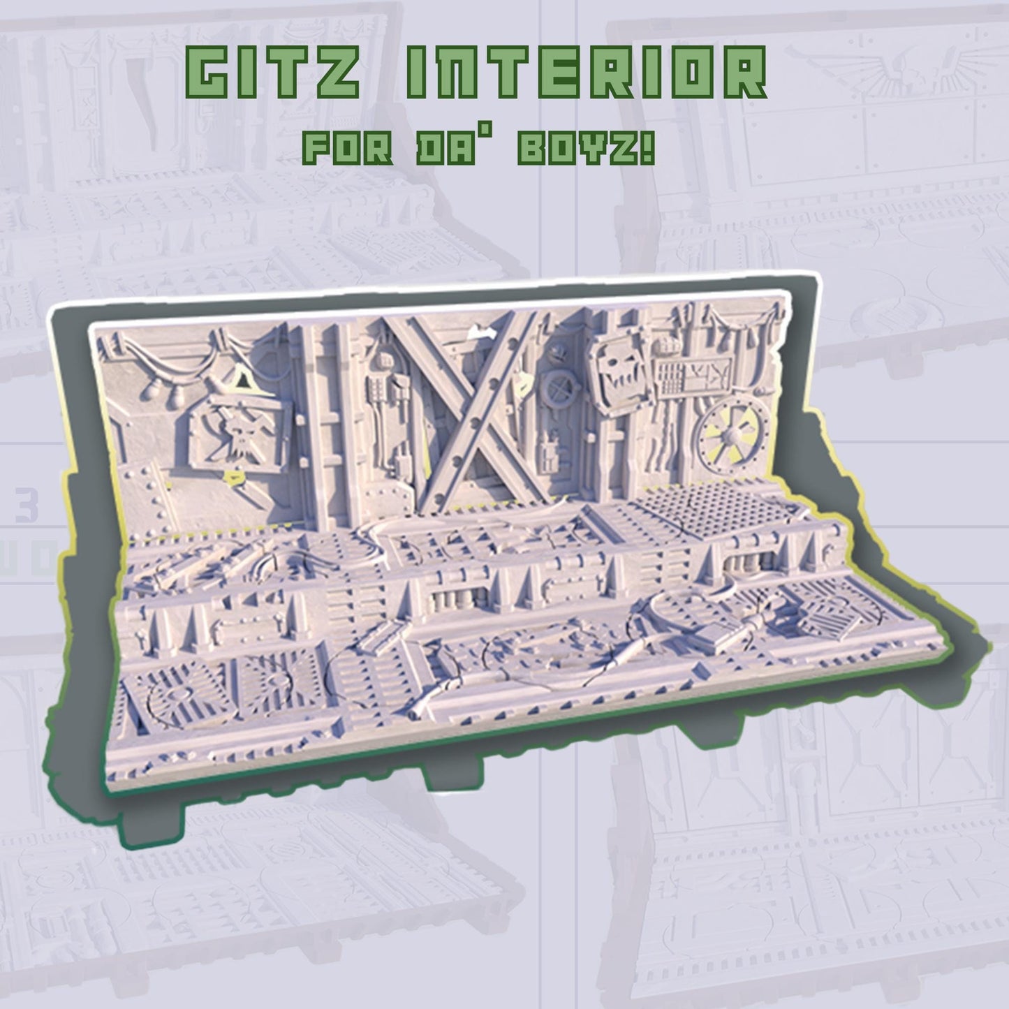 Kill Team Transport Case: 3-in-1 Carrier / Display / Terrain - Warp Forged Conex