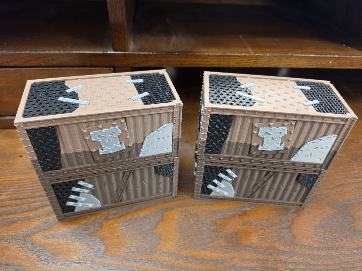 Misprint: Greenskin Foldable Ruins - Two Container Stacks