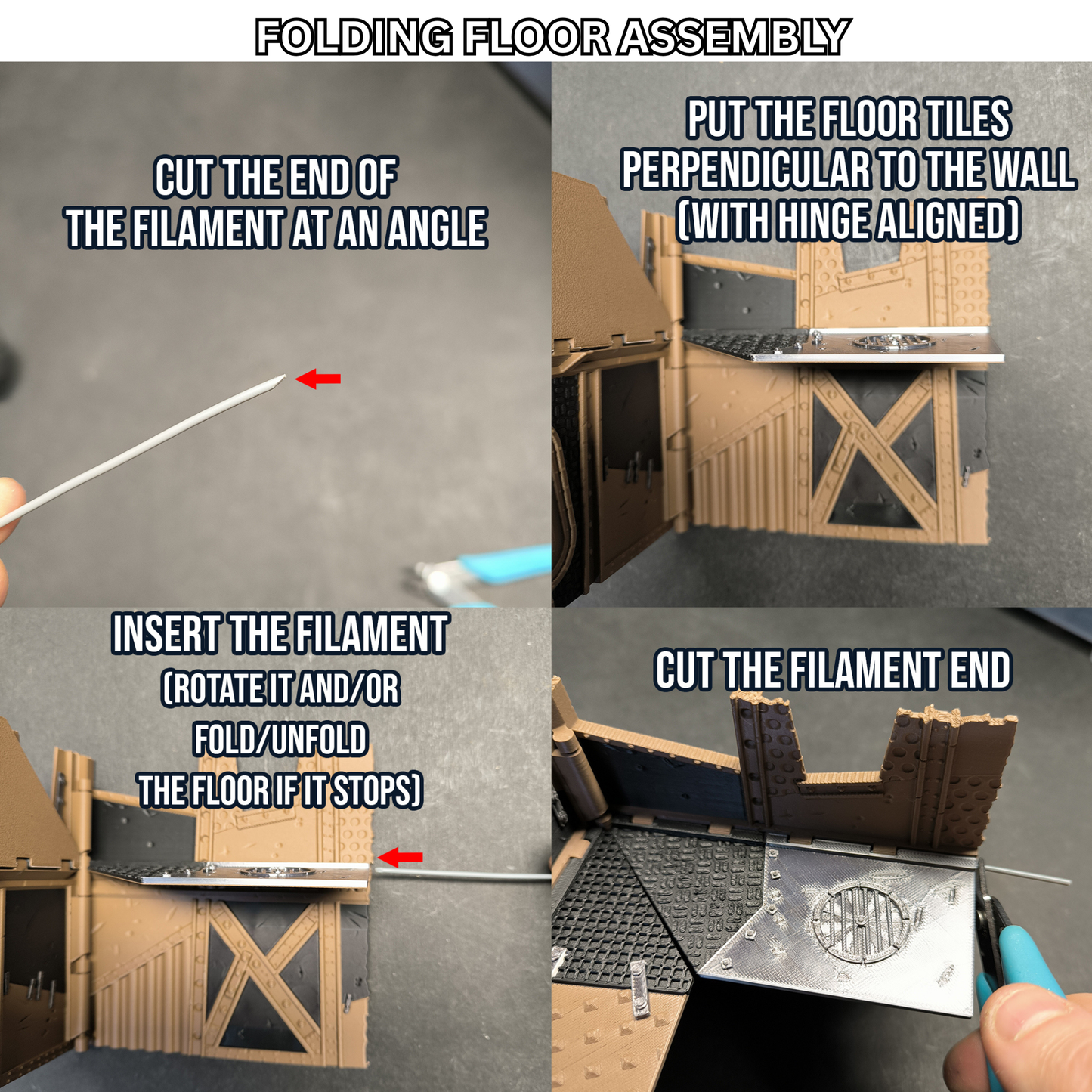 Space Dwarf Foldable Ruins — Full Color