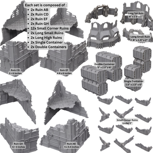Imperial Gothic 11th Edition Foldable Terrain