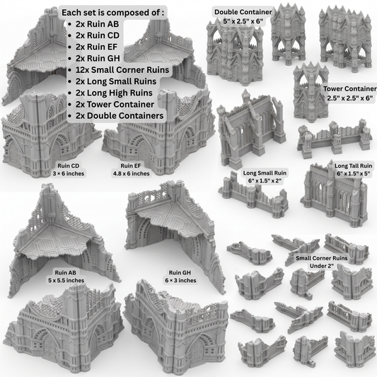 NuGoth 11th Edition Foldable Terrain