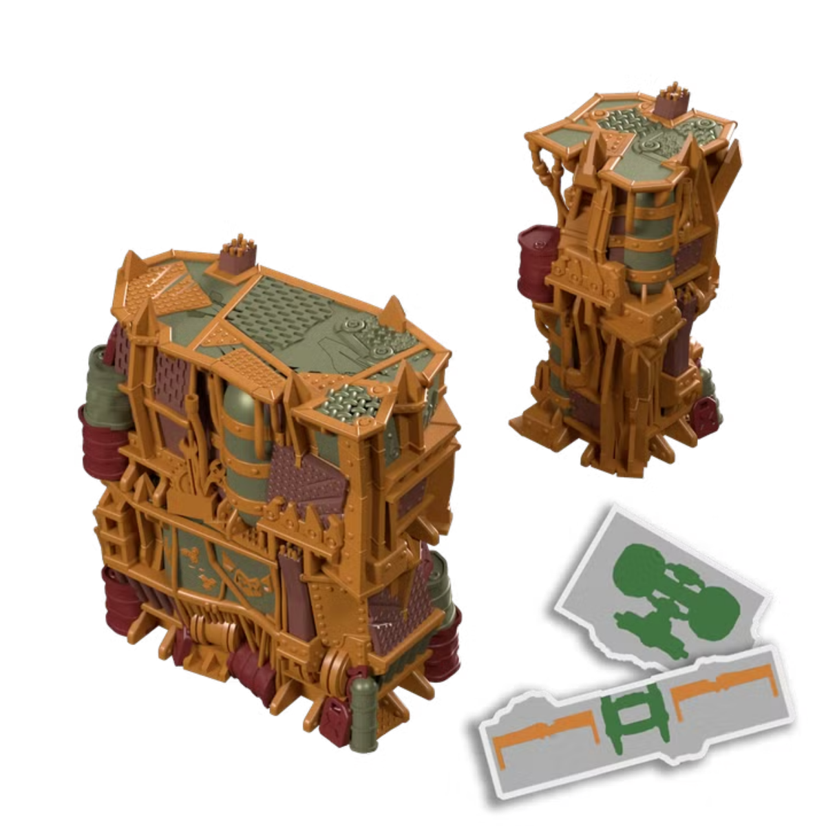 Space Orks 11th Edition Foldable Terrain