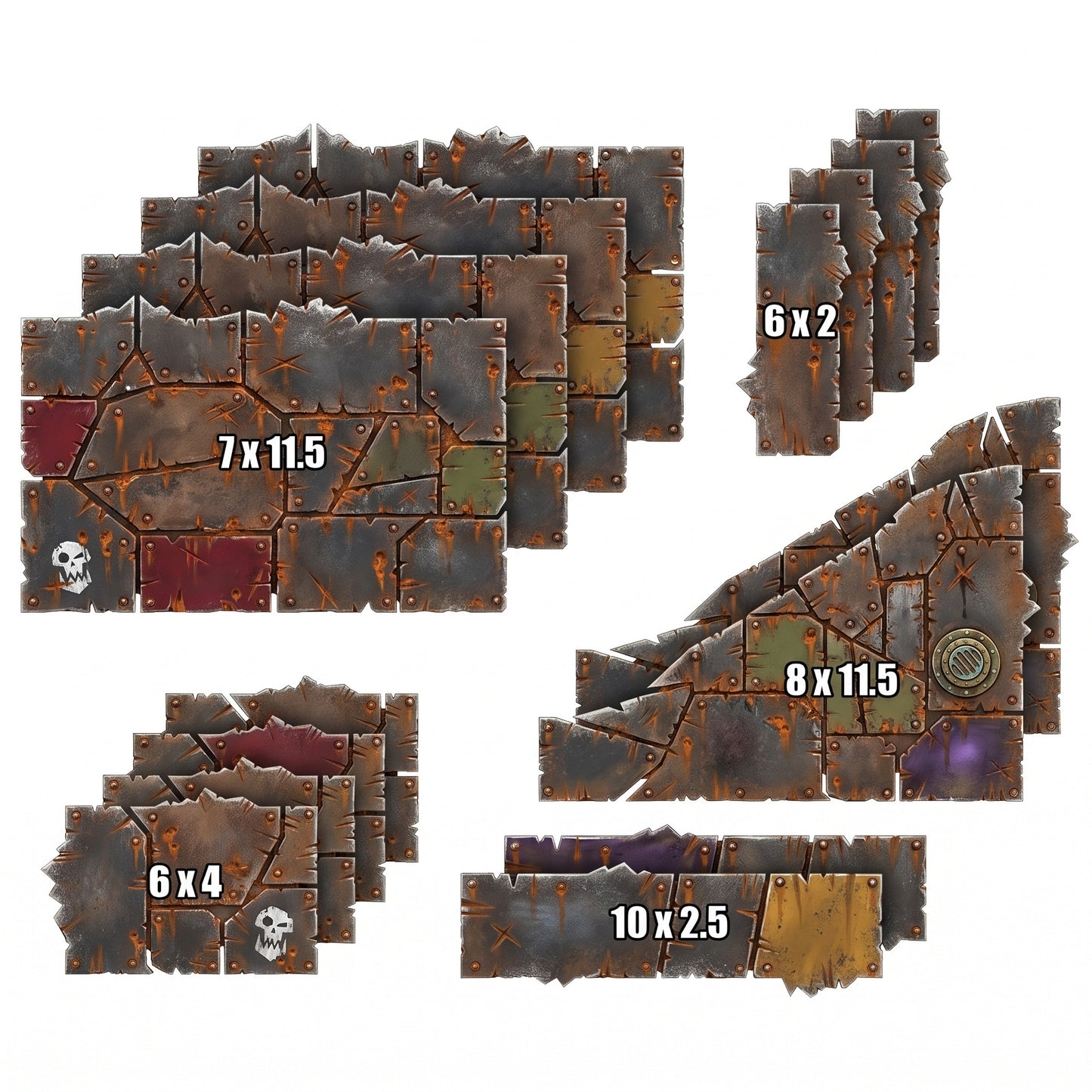 Battle Footprints – Scrapz Camp Ork Terrain Set
