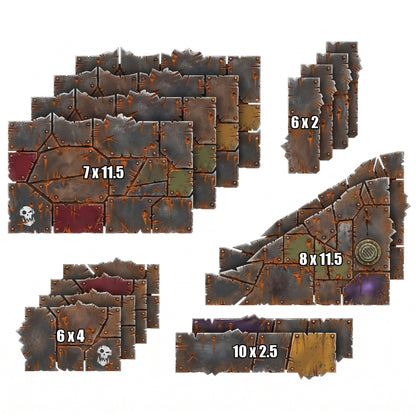 Battle Footprints – Scrapz Camp Ork Terrain Set