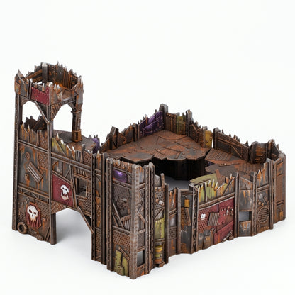 Scrap Bastion – Scrapz Camp Ork Terrain Set