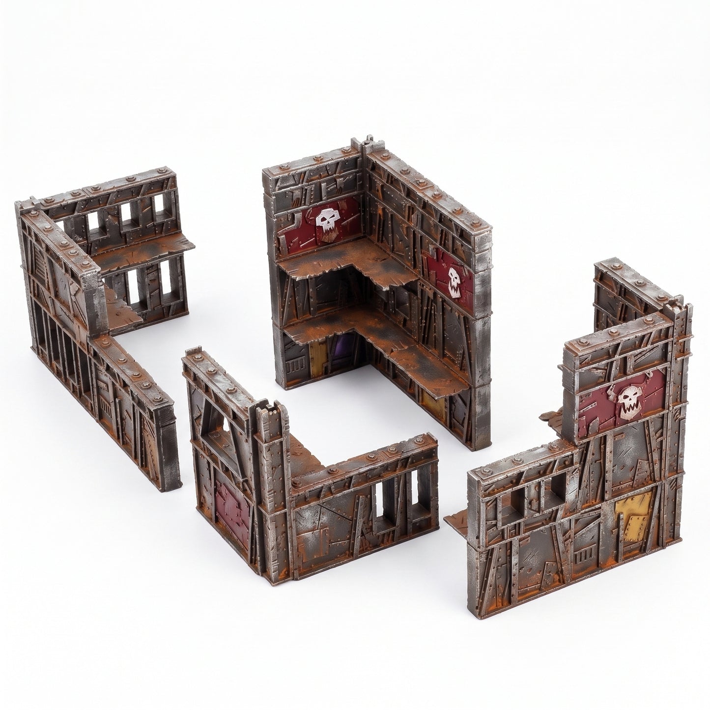 Scrap Corner Ruins – Scrapz Camp Ork Terrain Set