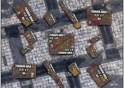 Battle Footprints – Scrapz Camp Ork Terrain Set
