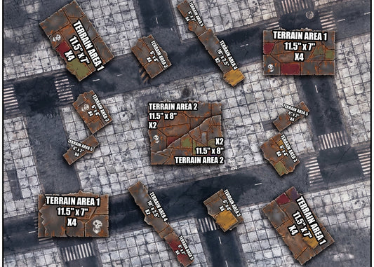 Battle Footprints – Scrapz Camp Ork Terrain Set
