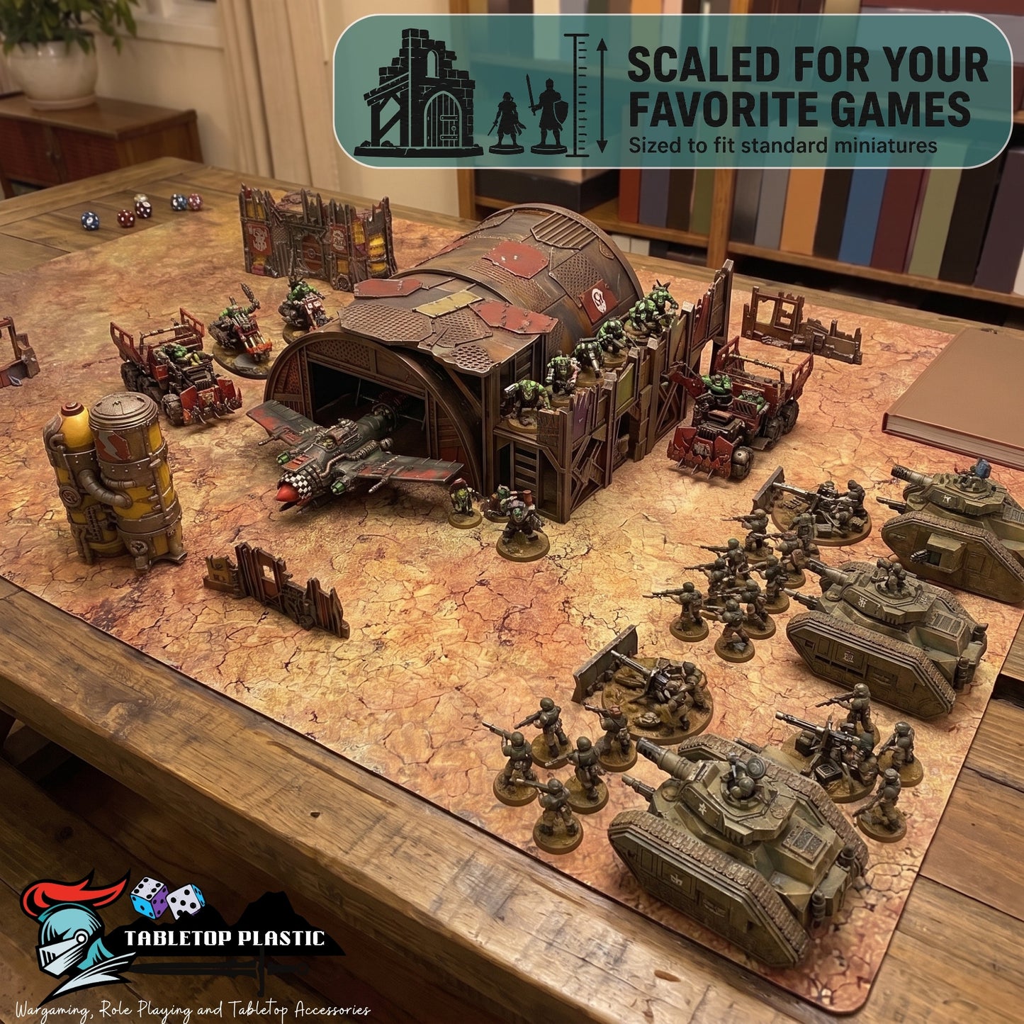 Flya Shed – Scrapz Camp Ork Terrain Set