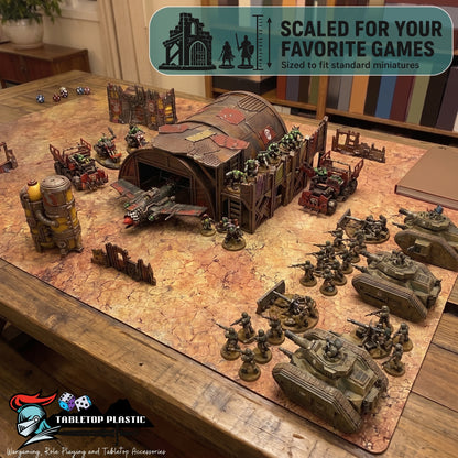 Flya Shed – Scrapz Camp Ork Terrain Set