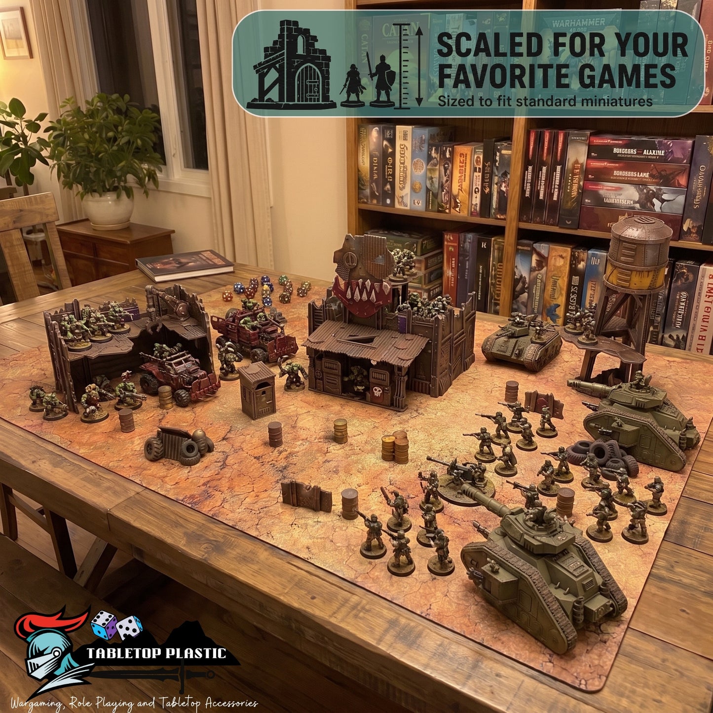 Scrap Outpost – Scrapz Camp Ork Terrain Set