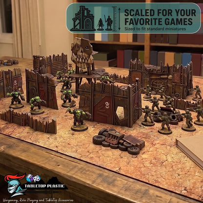 Ork'tarius Killzone – Scrapz Camp Ork Terrain Set