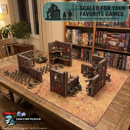 Scrap Corner Ruins – Scrapz Camp Ork Terrain Set