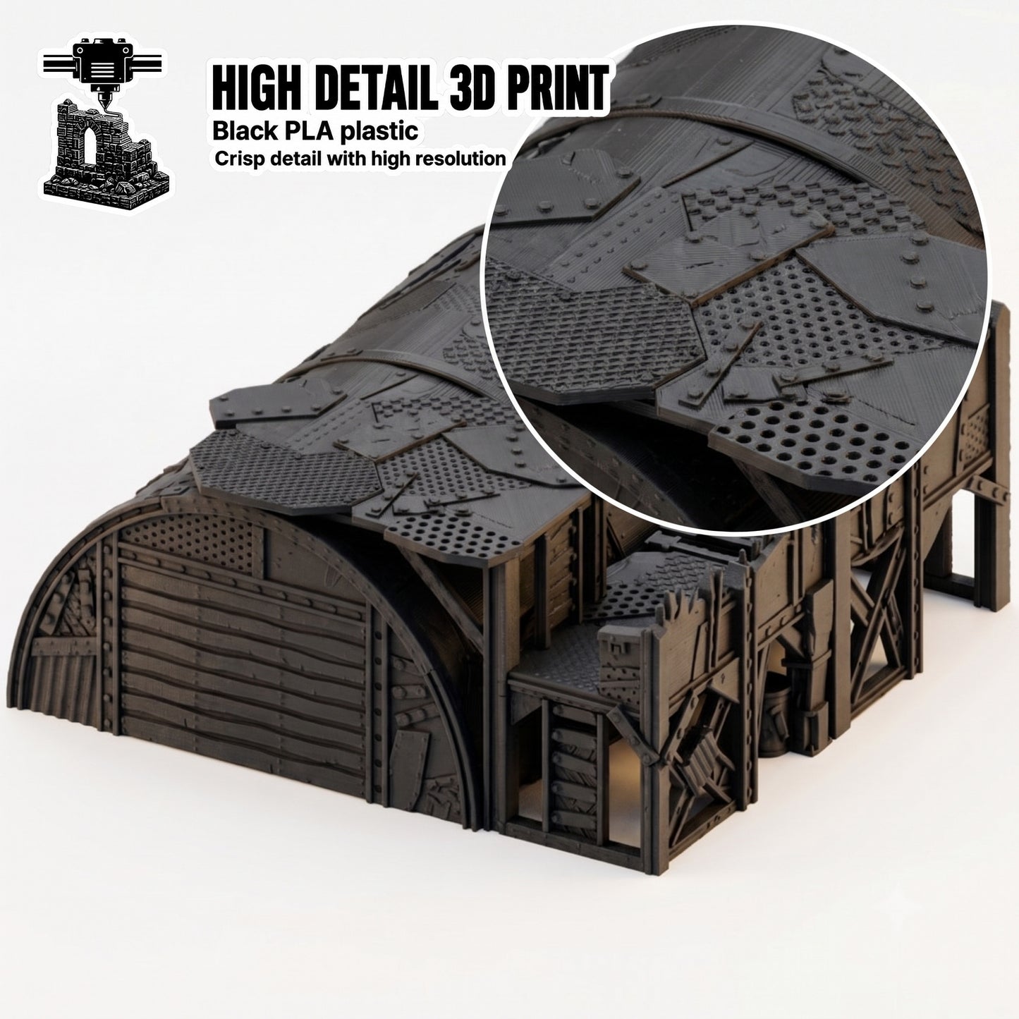 Flya Shed – Scrapz Camp Ork Terrain Set