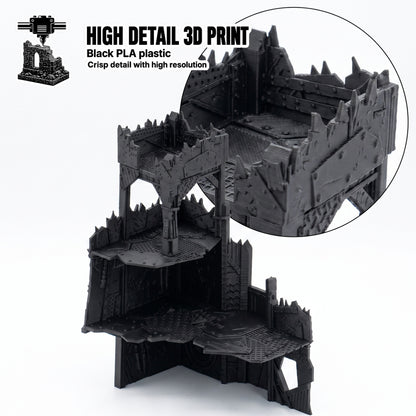 Scrap Stronghold – Scrapz Camp Ork 28mm Terrain Set