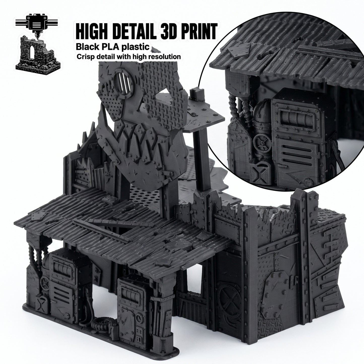 Scrap Outpost – Scrapz Camp Ork Terrain Set