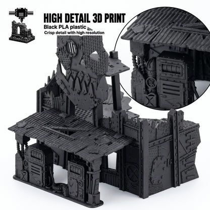 Scrap Outpost – Scrapz Camp Ork Terrain Set