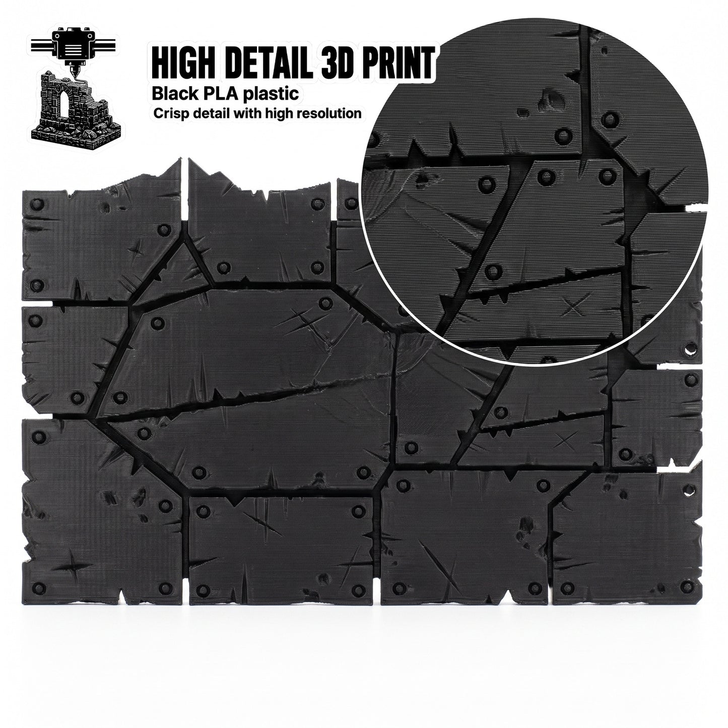 Battle Footprints – Scrapz Camp Ork Terrain Set