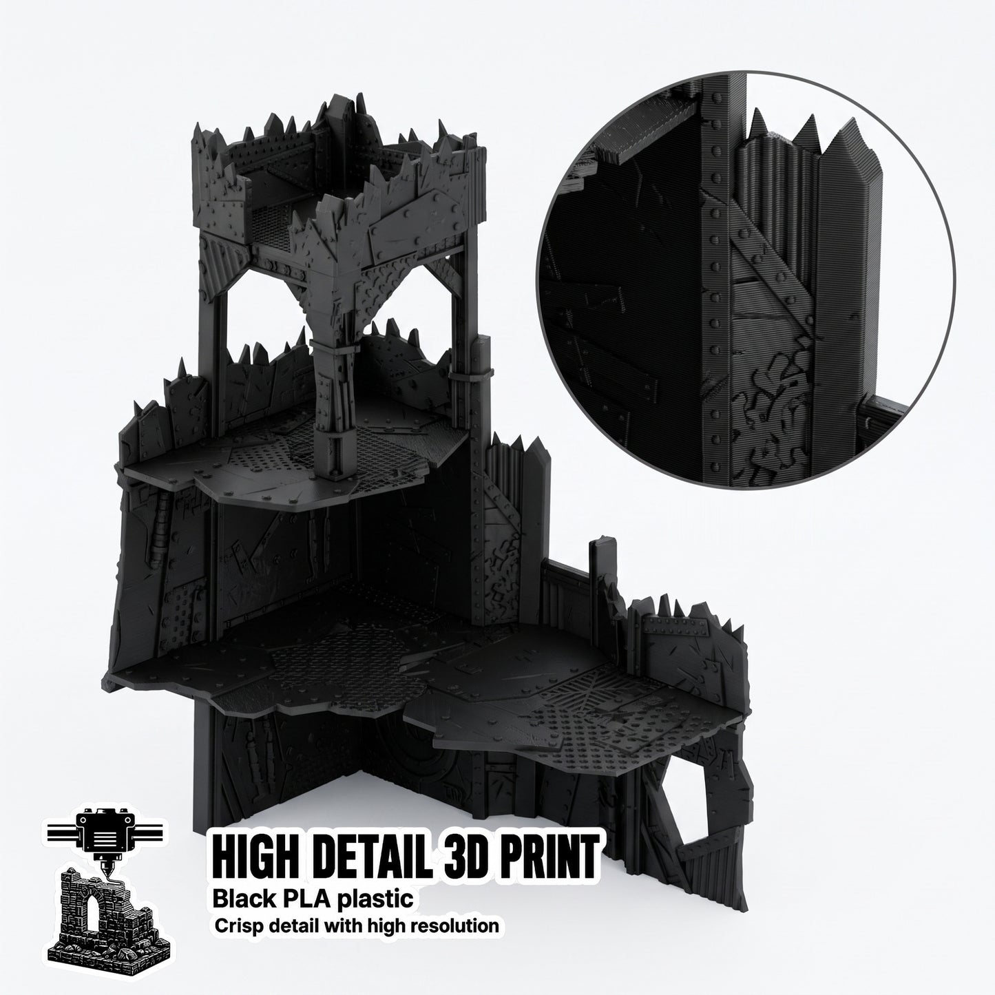 Scrap Bastion – Scrapz Camp Ork Terrain Set