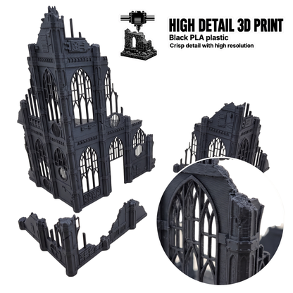 Imperial Library Gothic Sector - Wargaming Terrain 28mm Ruins