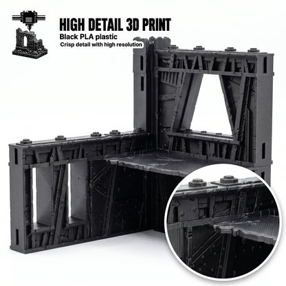 Scrap Corner Ruins – Scrapz Camp Ork Terrain Set