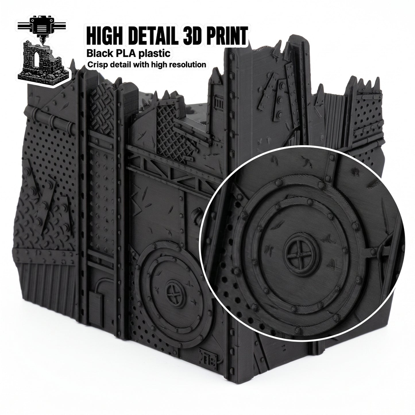 Space Orcs 11E – Scrapz Camp Ork Terrain Set