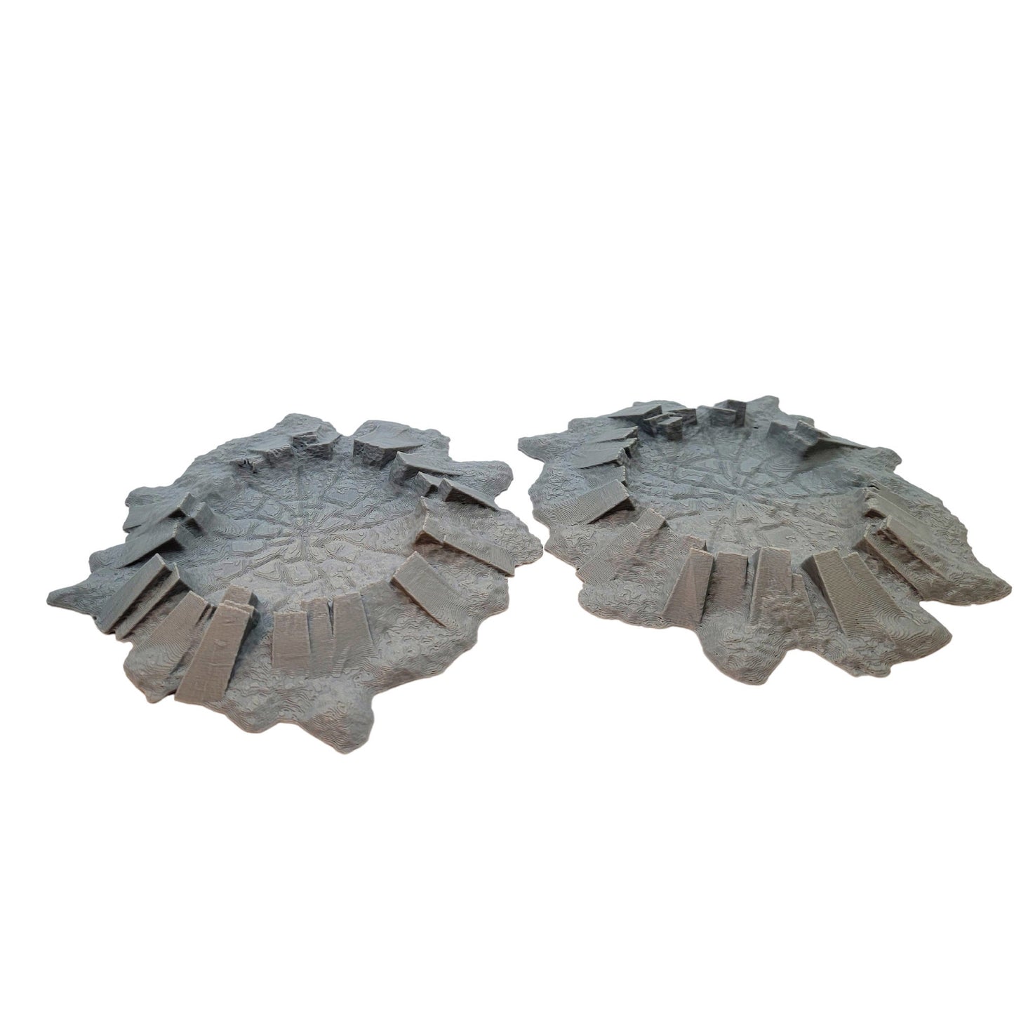 Unleash the Power of Ruins: Scatter Terrain Set of Craters, for Epic RPG & War Game Battles!
