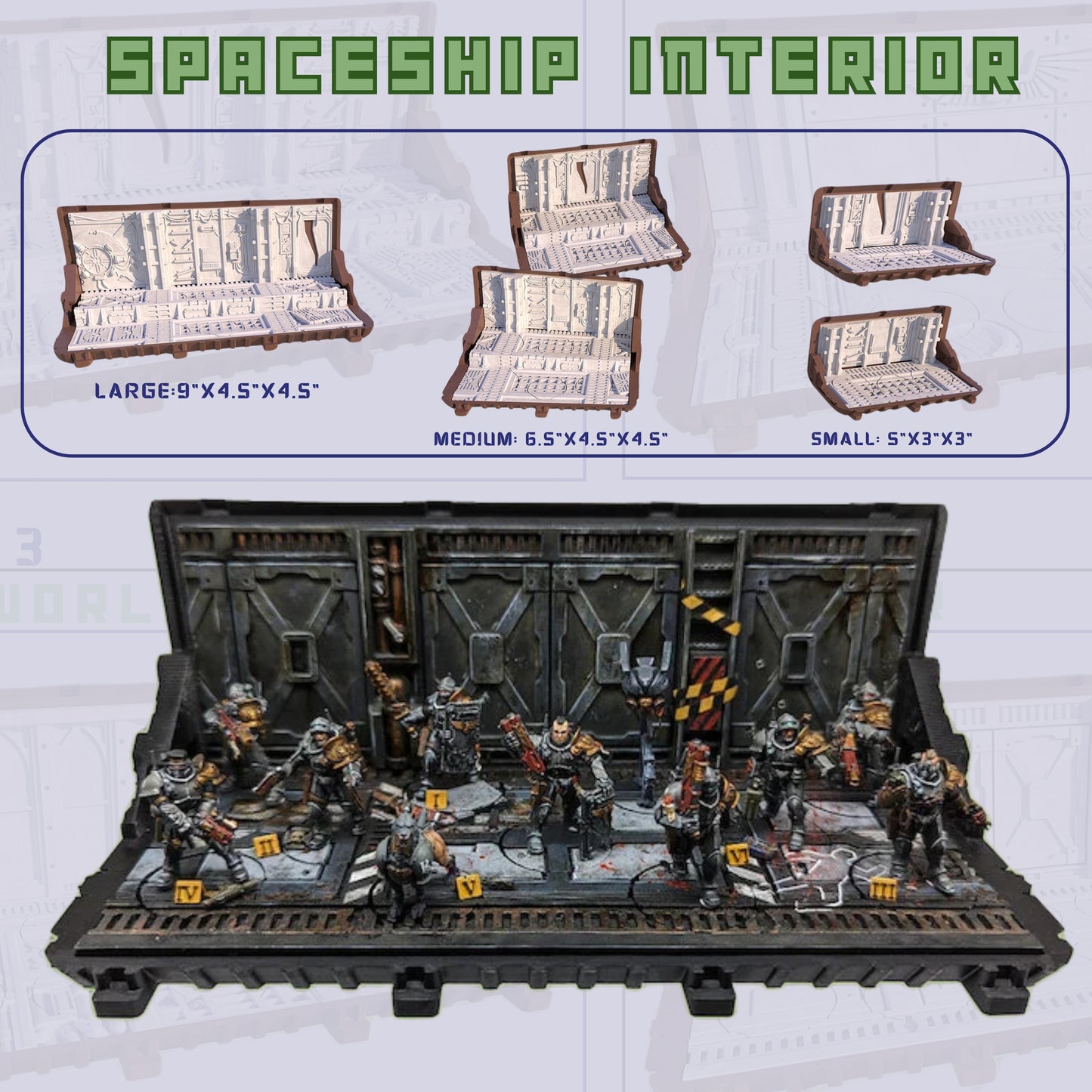 Modular Display & Transport Box – Shrine Crate Terrain for 28–40mm Miniatures